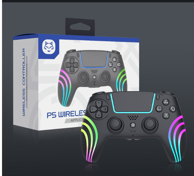 Mando inalámbrico Bluetooth para PS5 con iluminación RGB