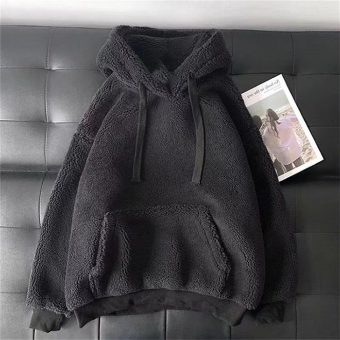 Sudadera de mujer con capucha y forro polar