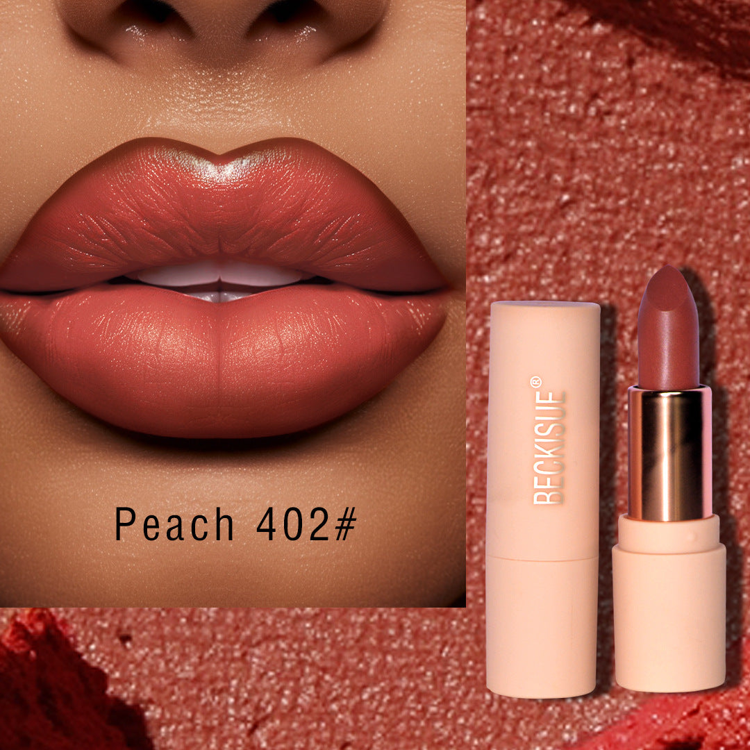 Labial Nude Semimate | Color Natural de Larga Duración | Labios Perfectos Todo el Día