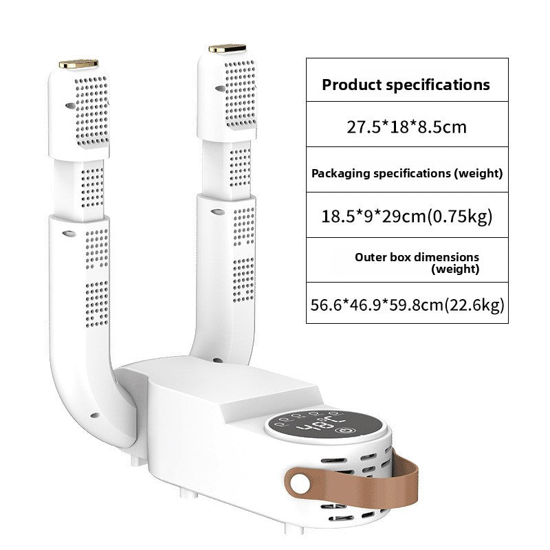 Secador Eléctrico Plegable para Calzado con Temporizador