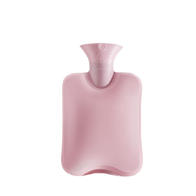 Bolsa de agua caliente-Extra gruesa-Calor duraderos para noches de invierno-Ideal para aliviar el dolor de menstruaci�n y de espalda