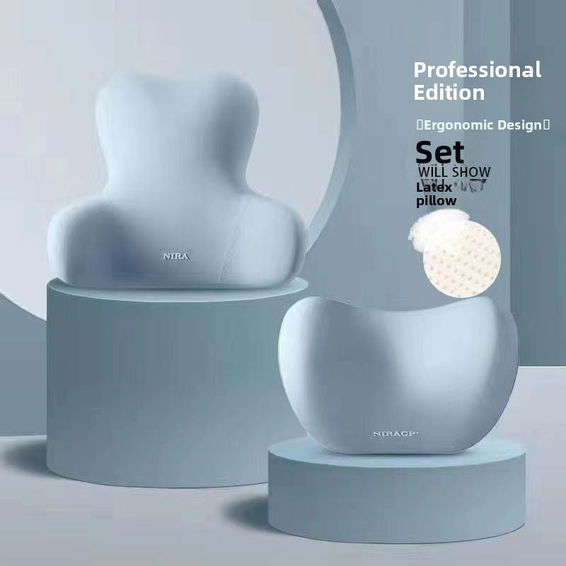 almohadillas para espalda y cuellos, ideal para viajes largos