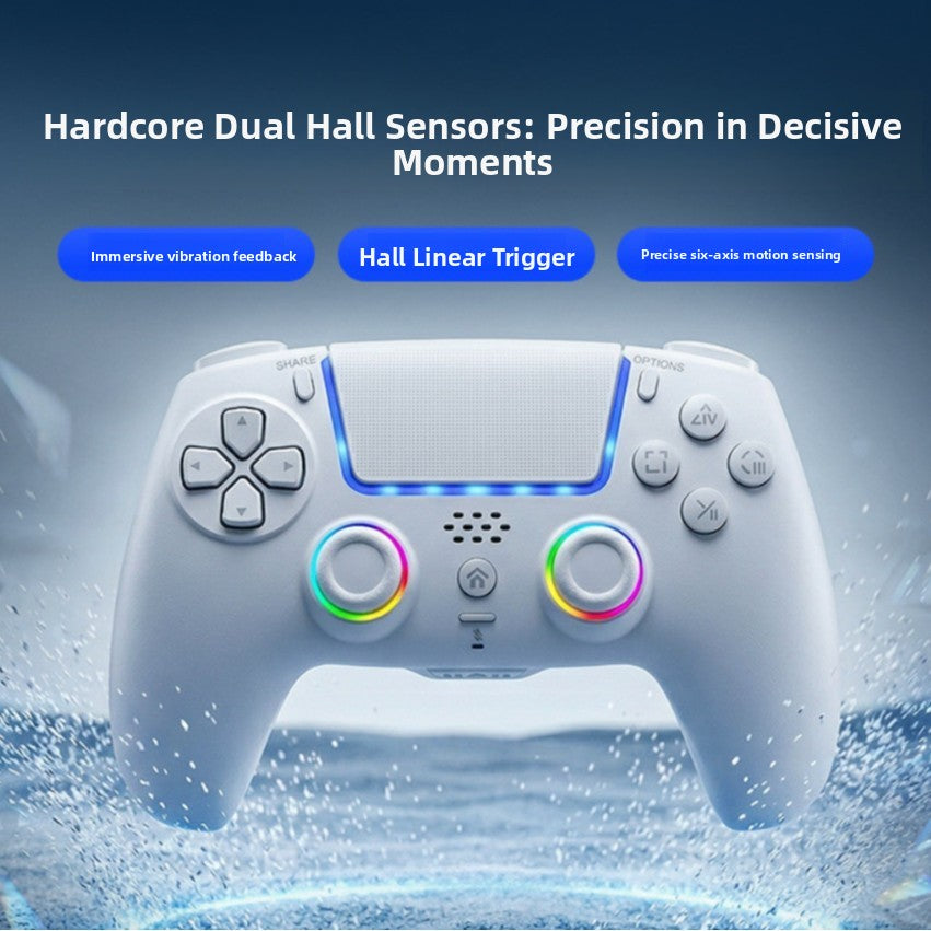 Mando inalámbrico Bluetooth para PS5 con iluminación RGB