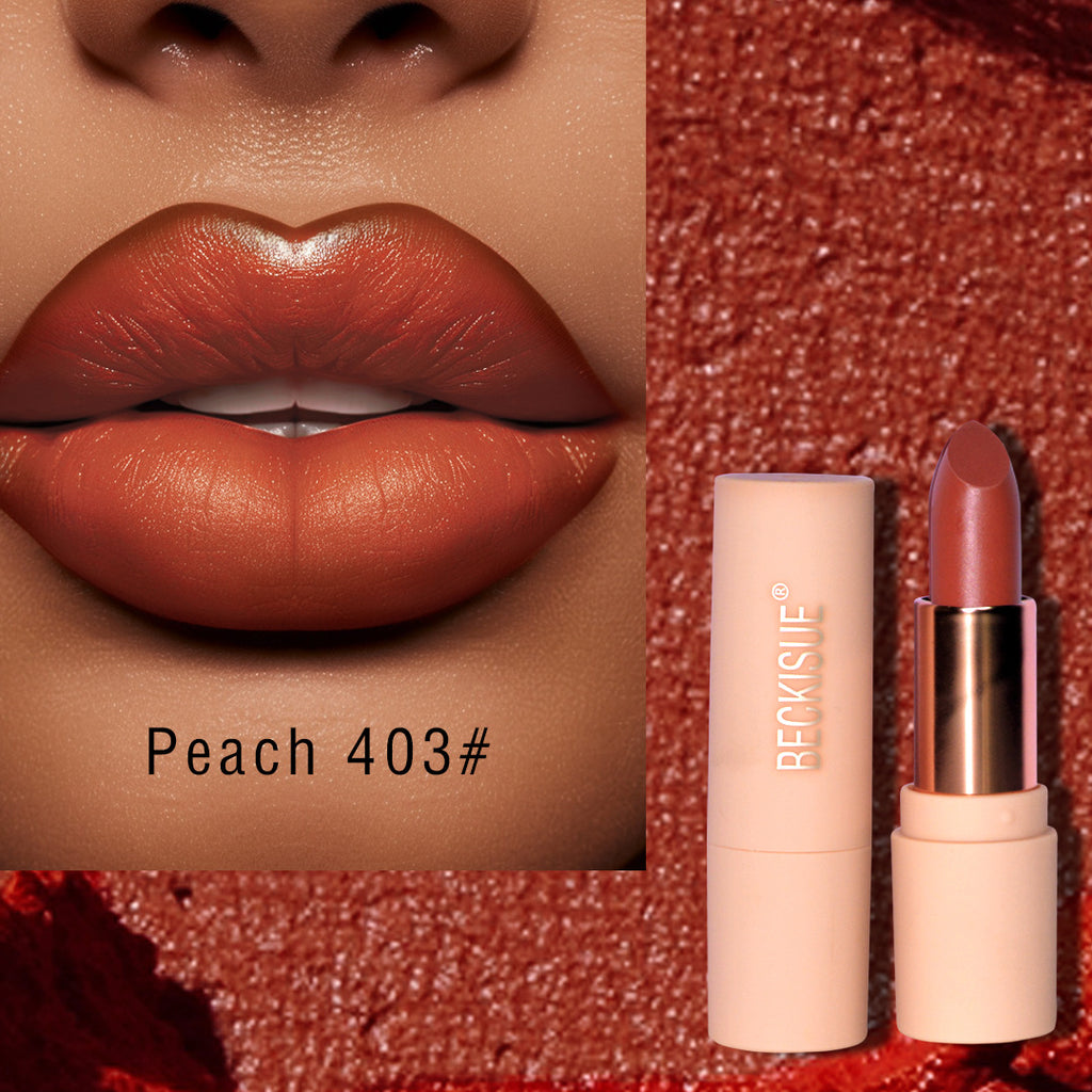 Labial Nude Semimate | Color Natural de Larga Duración | Labios Perfectos Todo el Día
