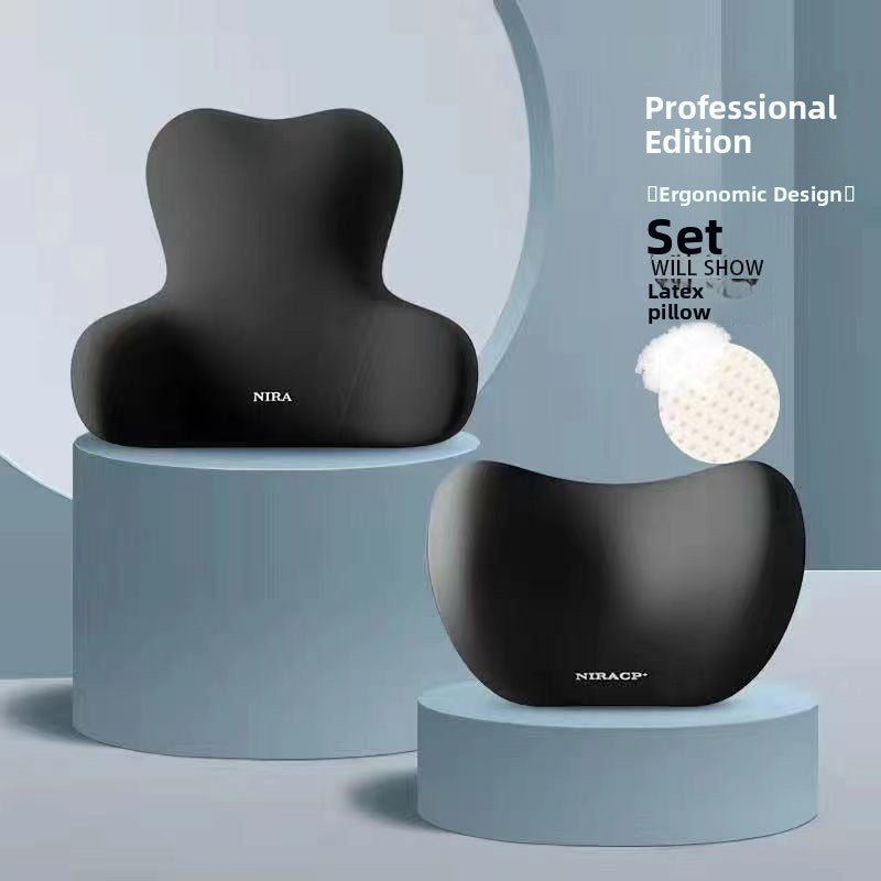 almohadillas para espalda y cuellos, ideal para viajes largos