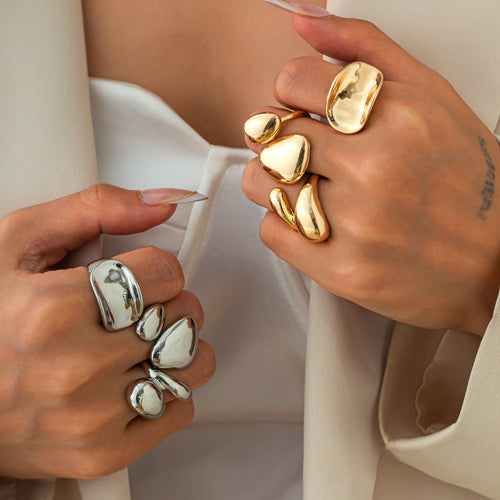 Alloy fashion ring
