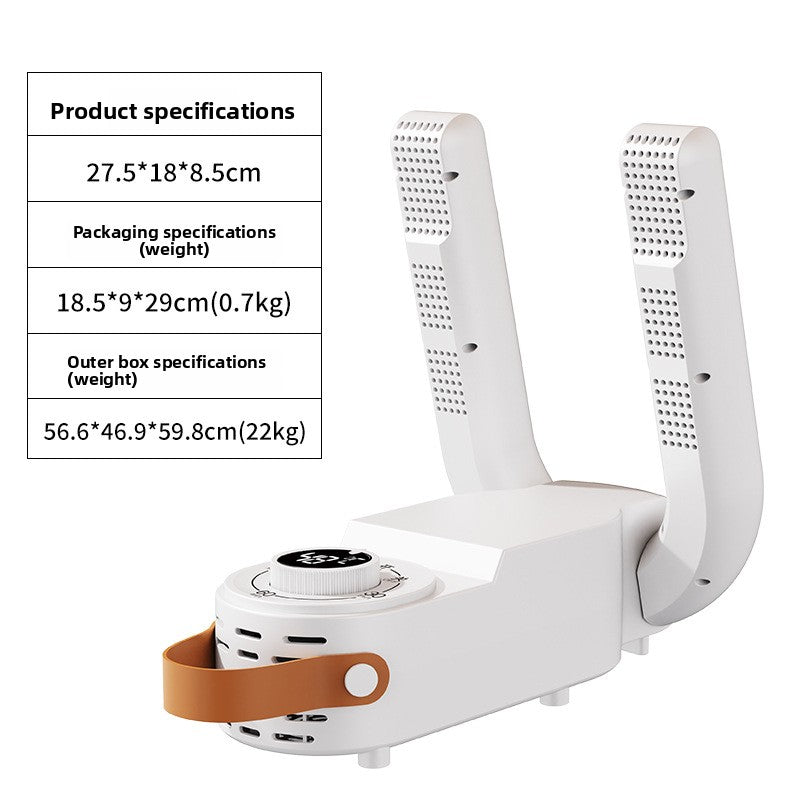 Secador Eléctrico Plegable para Calzado con Temporizador