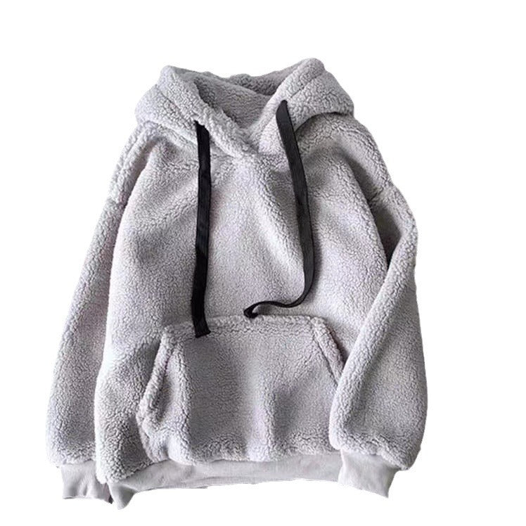 Sudadera de mujer con capucha y forro polar