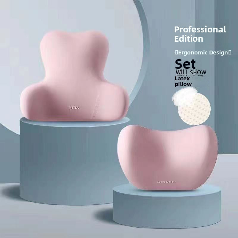 almohadillas para espalda y cuellos, ideal para viajes largos
