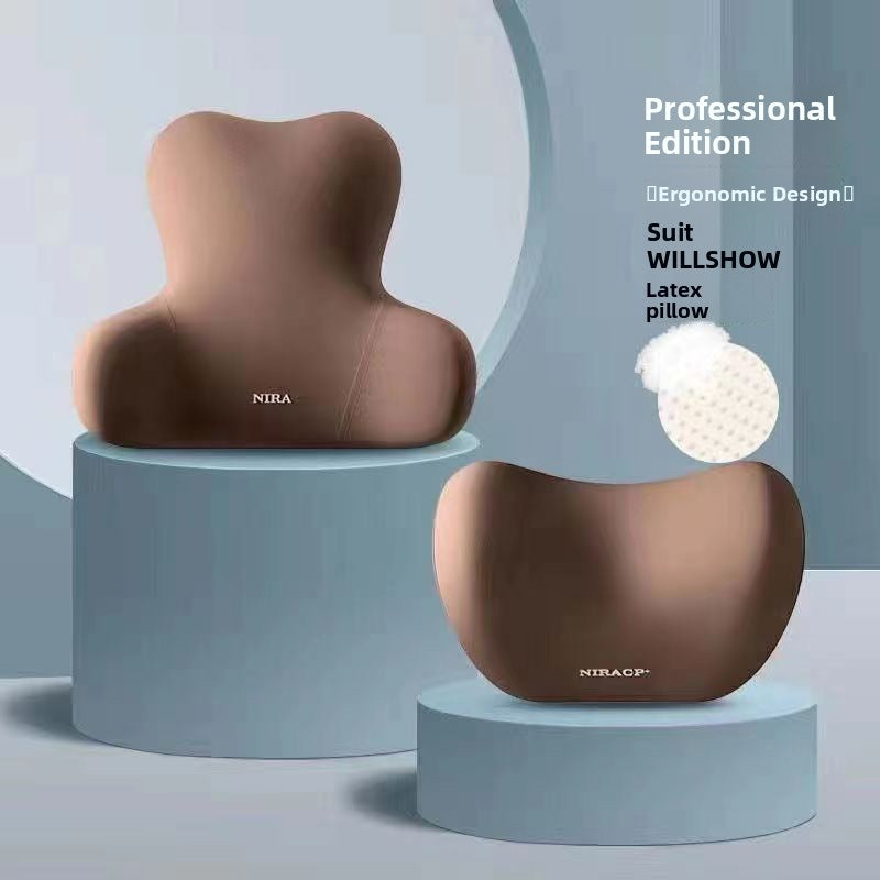 almohadillas para espalda y cuellos, ideal para viajes largos