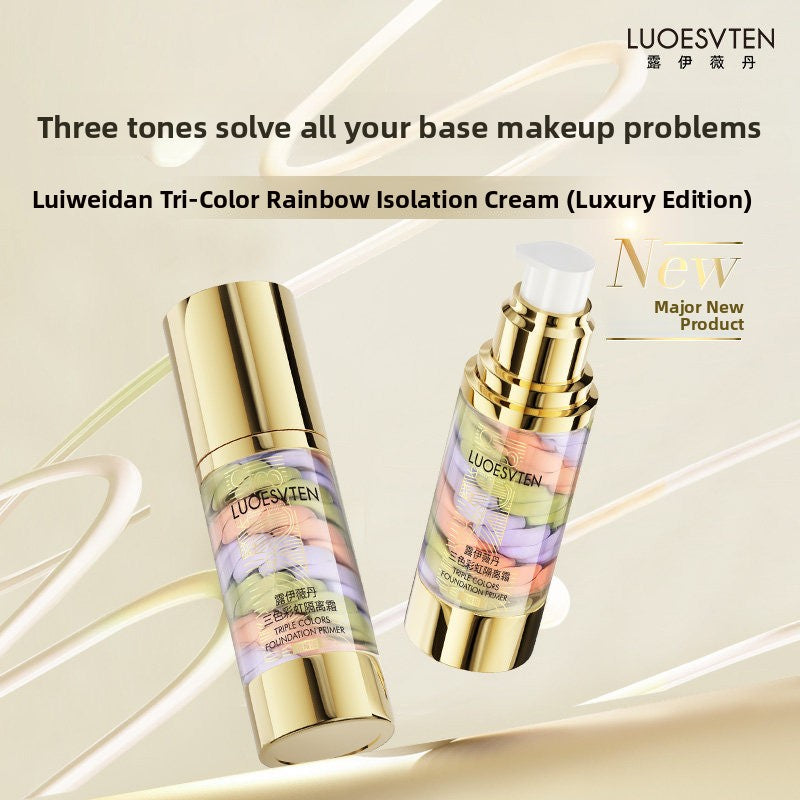 Primer triple color makeup