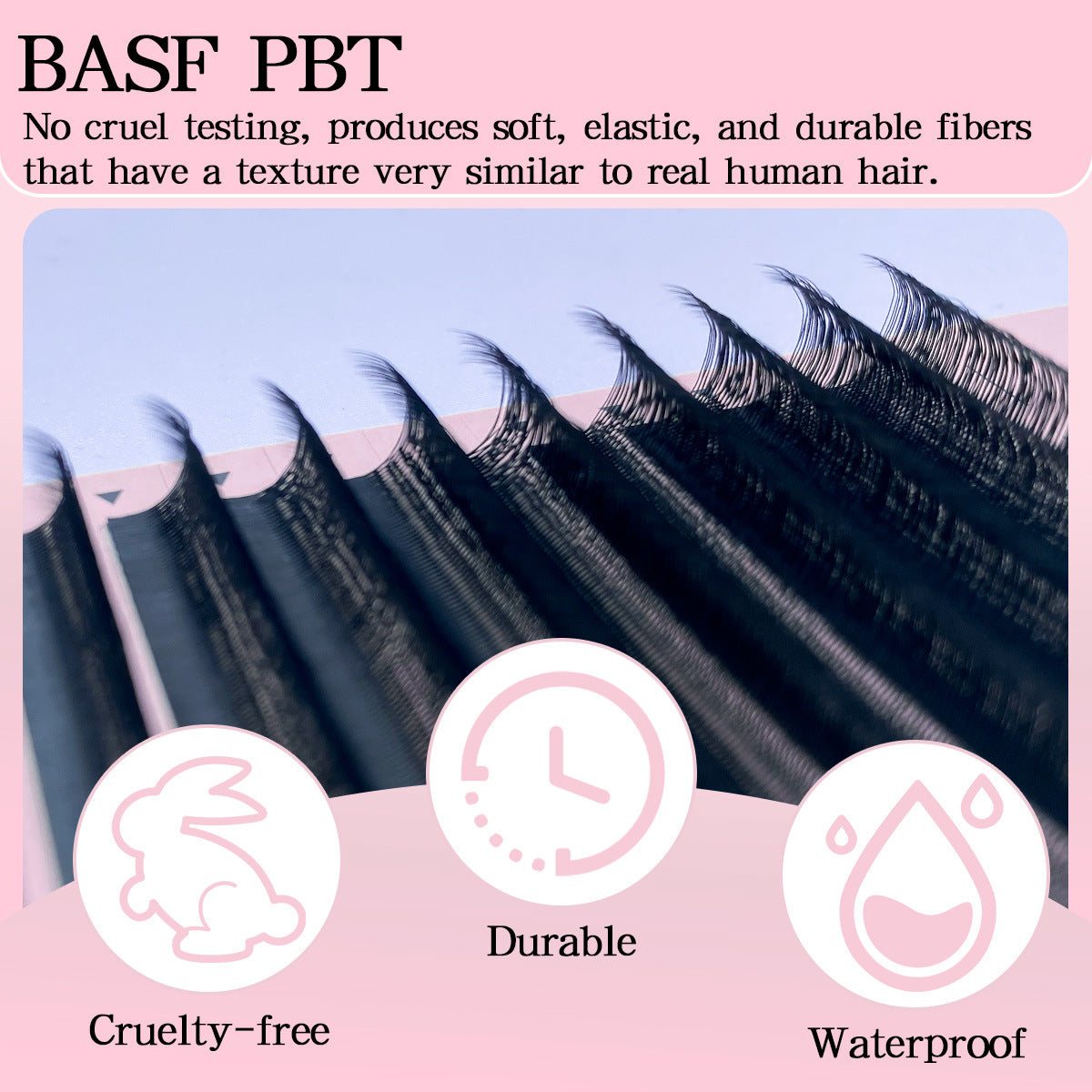 extensiones de pesta�as por puntos.