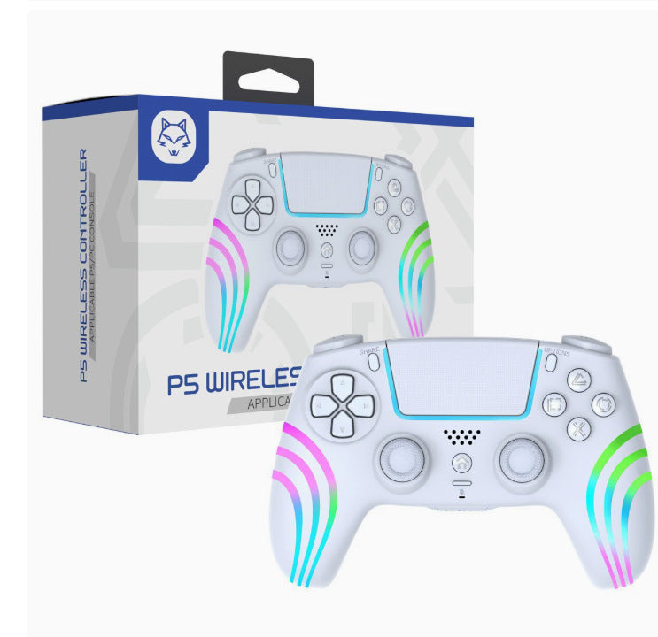 Mando inalámbrico Bluetooth para PS5 con iluminación RGB