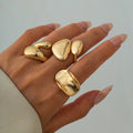 Alloy fashion ring