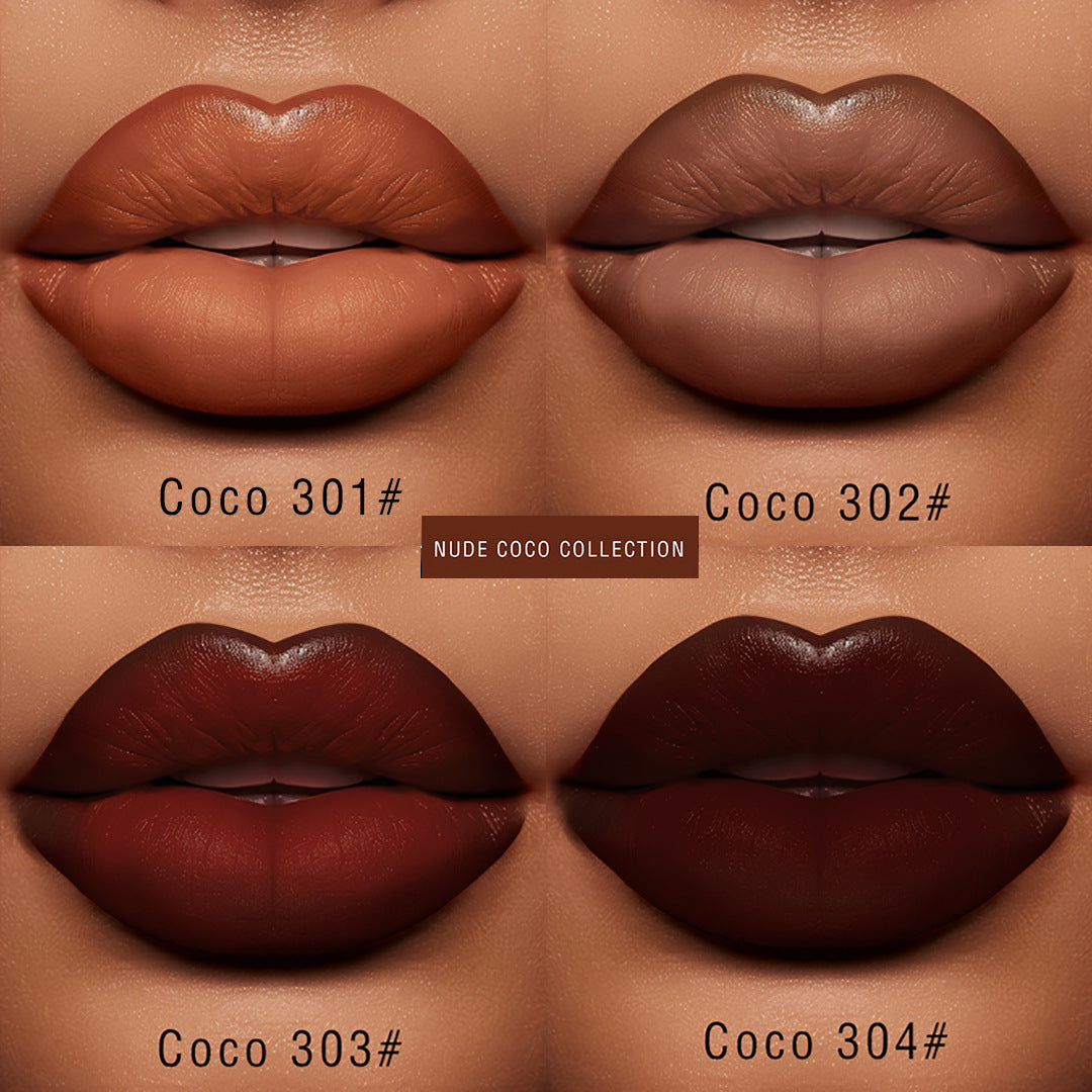 Labial Nude Semimate | Color Natural de Larga Duración | Labios Perfectos Todo el Día
