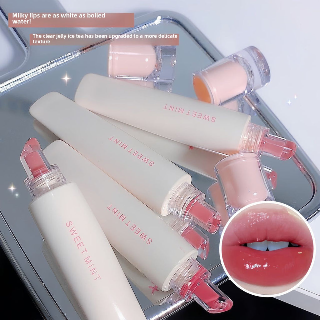 Brillo labial hidratante con acabado efecto espejo