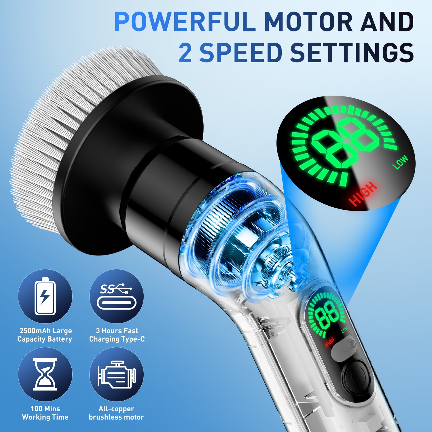 cepillo de limpieza el�ctrico